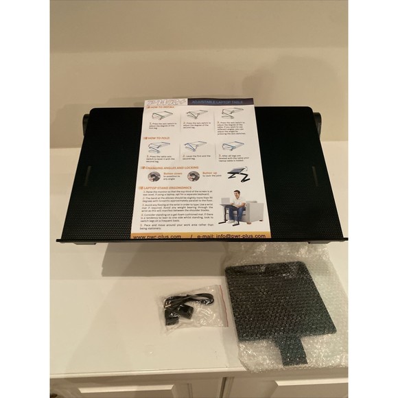 PWR+ Office Nib Flexible Laptop Stand Adjustable Lap Sofa Bed